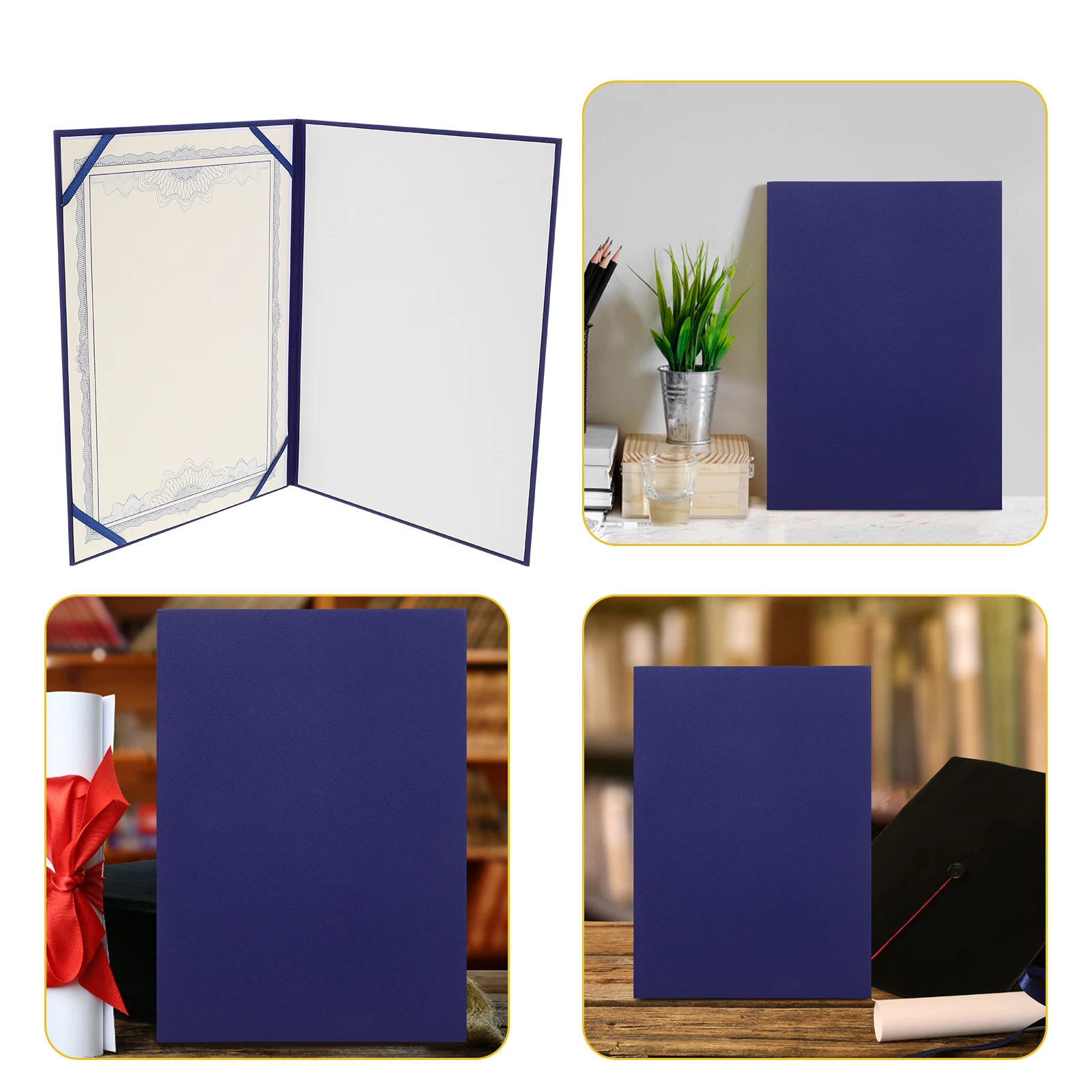 

Сертификат Защитная бумажная обложка Держатель Папка для документов для дипломов Награда Презентации сертификатов