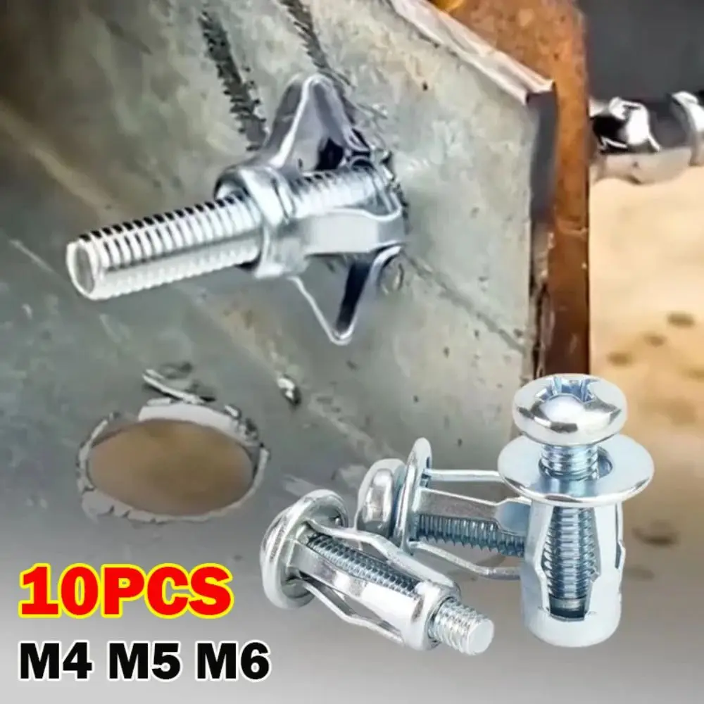 New Metal Rivet Nut M4 M5 M6 Petal Shape Lock Nuts Hex Phillips Jack Nuts