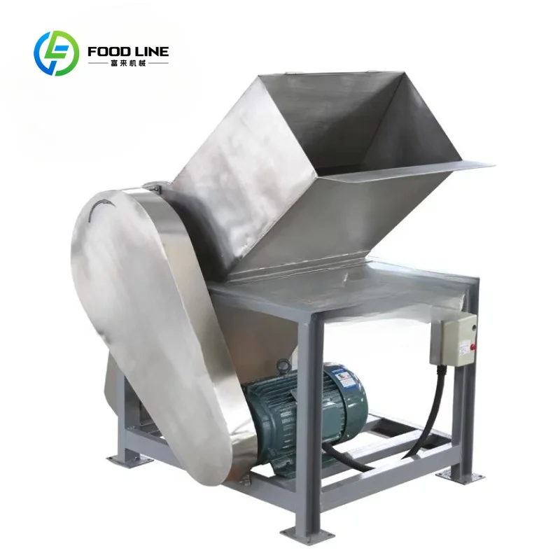 Customized Industrial Stainless Steel Ice Crusher Machine for Cube Tube Ice Food Processing Seafood Preservation