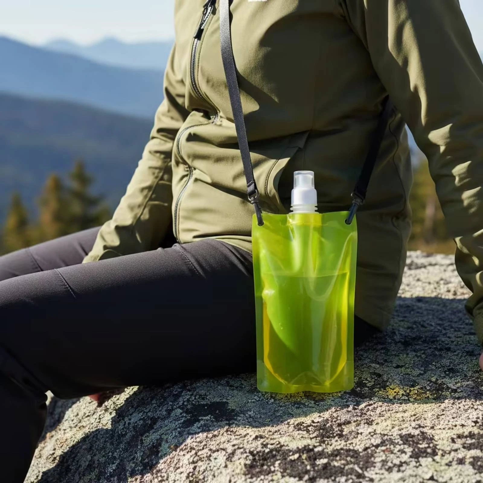Waterzak met sproeikop Opvouwb - Water Bag Collapsible recensie en prijs
