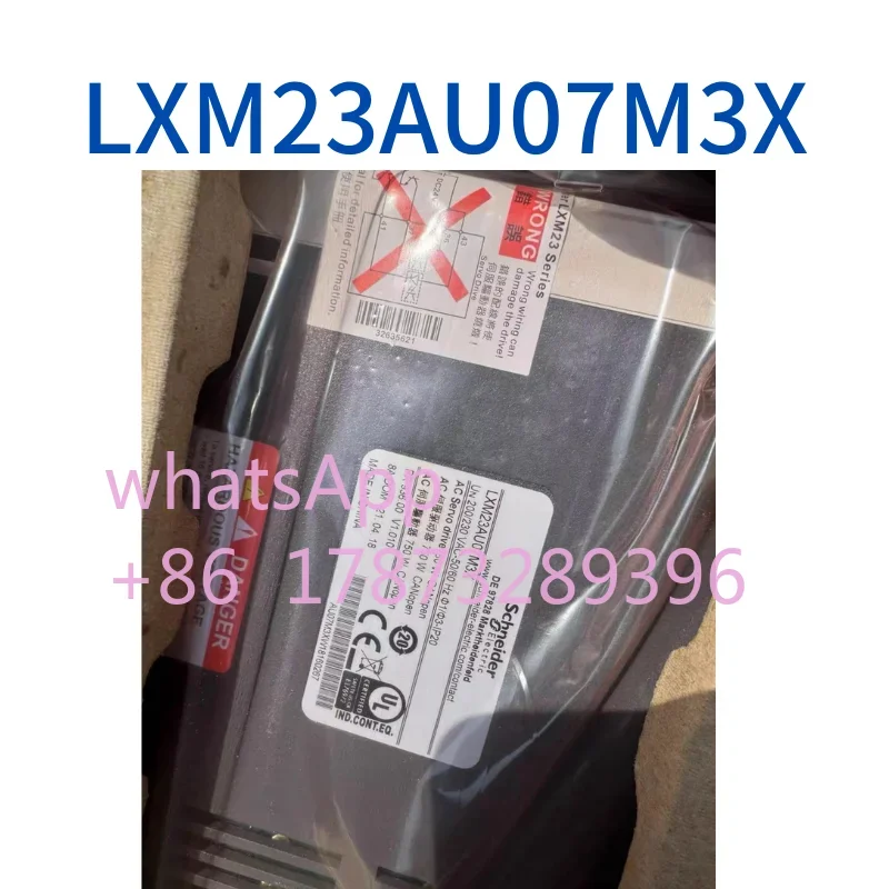 

Brand new servo drive, 750W, LXM23AU07M3X, fast shipping