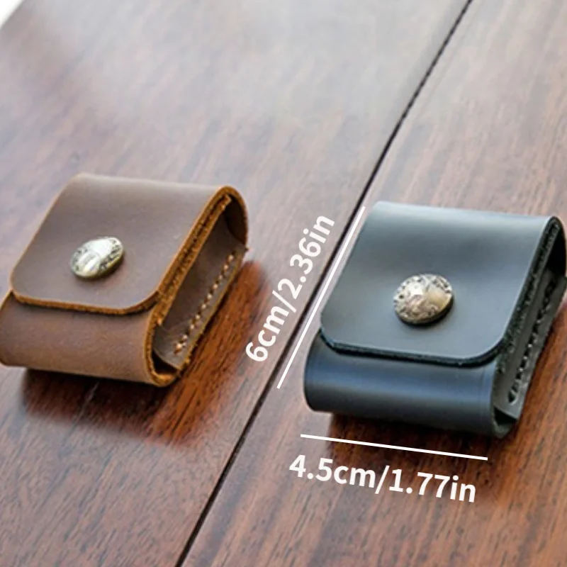 2pcs DIY Handmade Clear Acrylic Leather Lighter Case Template Precision Laser-Cut Stencil for Leathercraft Sewing Pattern Tool