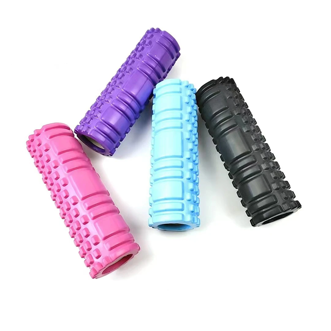 Mini Foam Roller Yoga Column Gym Fitness Pilates Foam Roller Exercise Back Massage Roller Body Stretching Fitness Massage 25.5cm - view 4