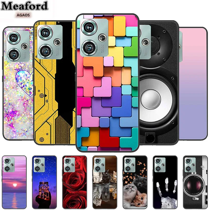 Cases For ZTE nubia Z50 Luxury Shockproof TPU Soft Silicone Phone Back Cover for ZTE nubia Z50 Z 50 Funda Cute NX711J Love Capa