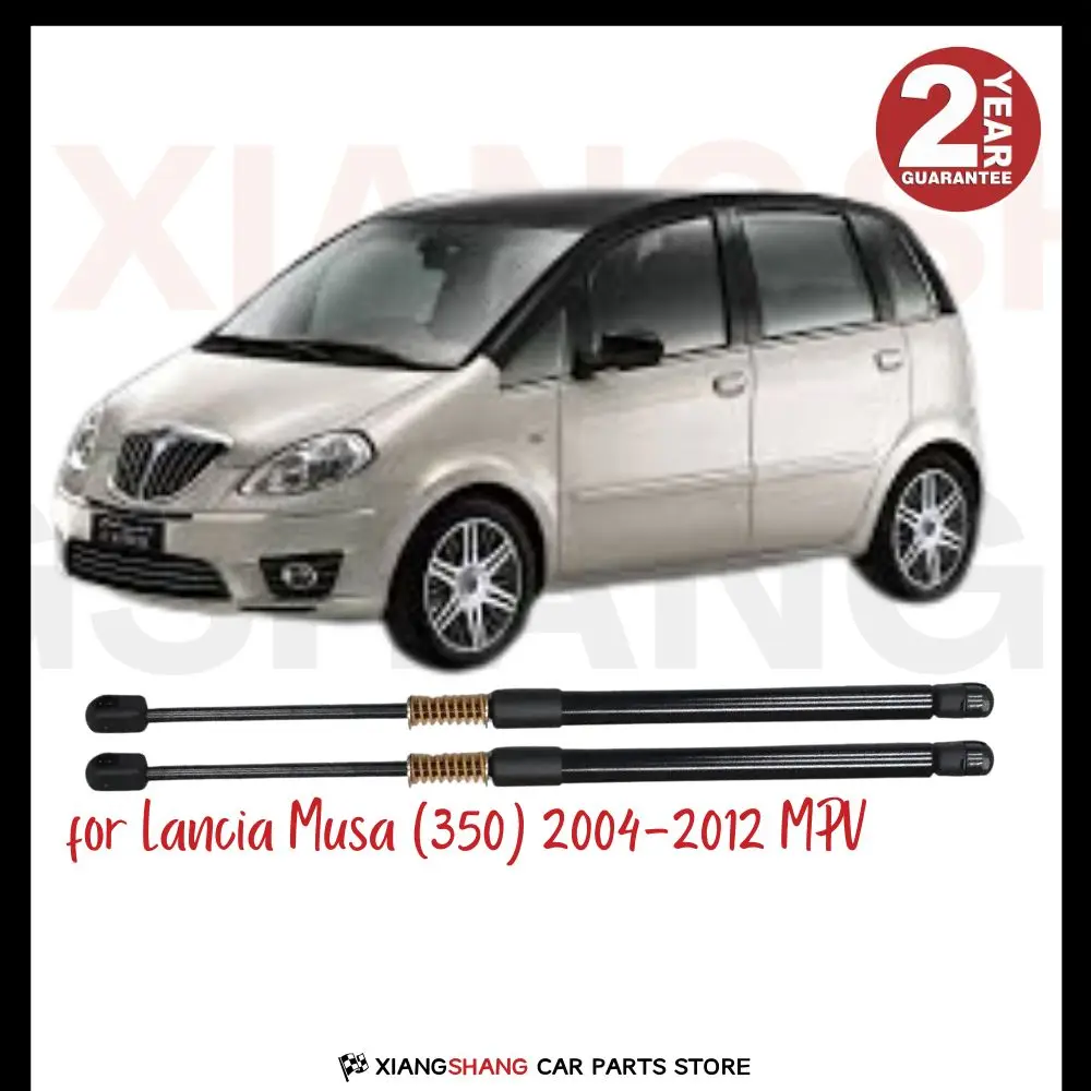 

2pcs Rear Damper for Lancia Musa (350) 2004-2012 MPV WITH SPRING Trunk Boot Gas Charged Gas Struts