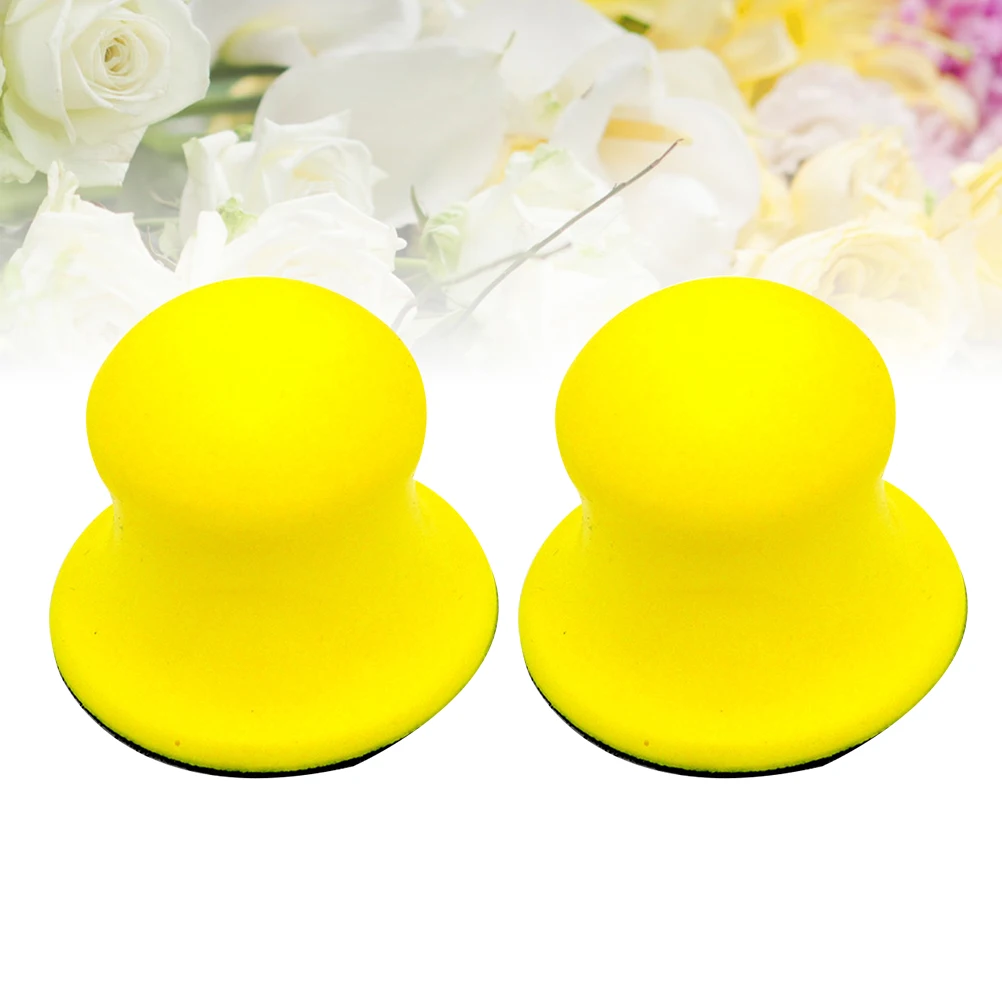 

2 Pcs Polishing Disc Sanding Pad Pads for Hand Tool Discs Drill Round PU Grinding Sponge