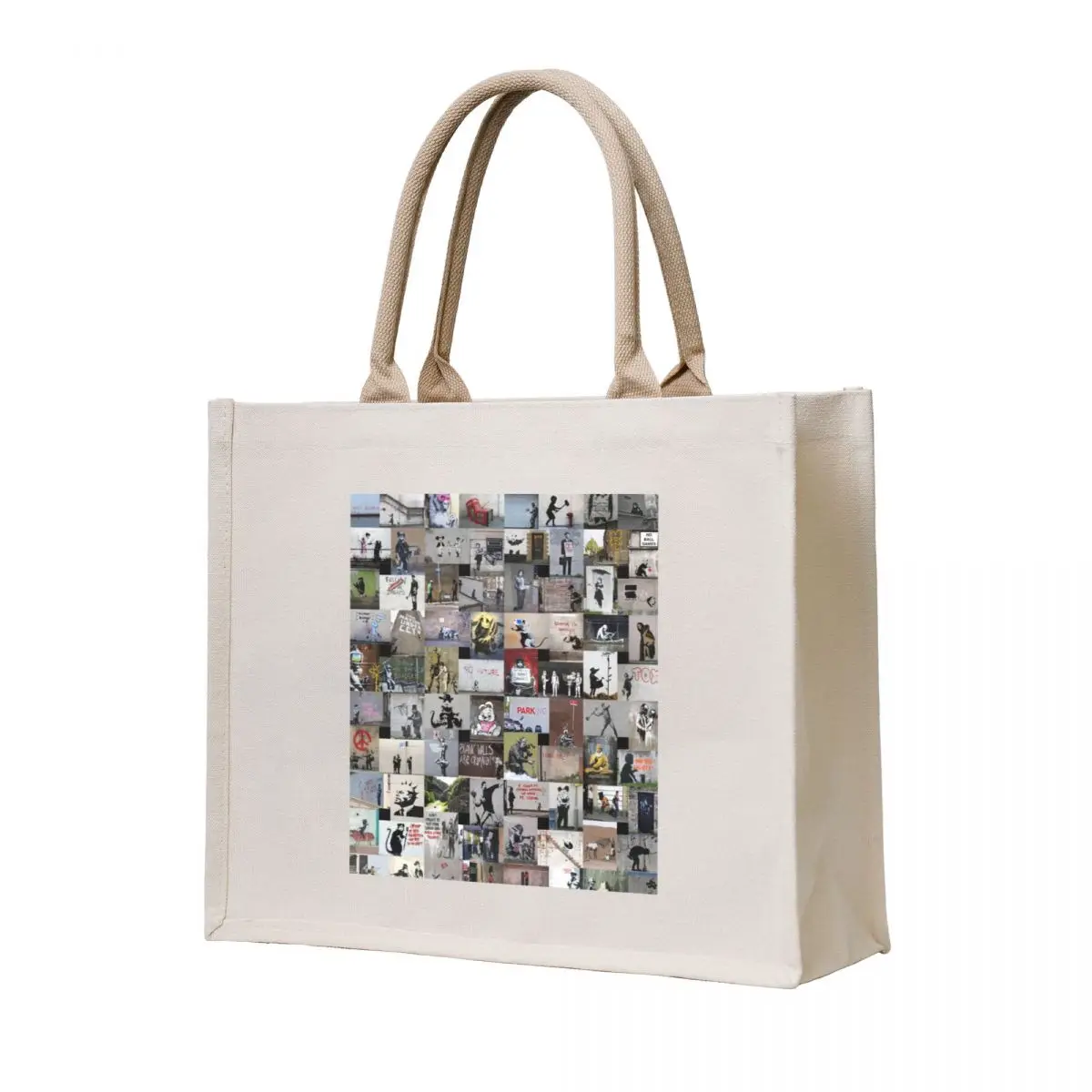 

Banksy Tote Bag ecological bags shoping bag cute pouch bag