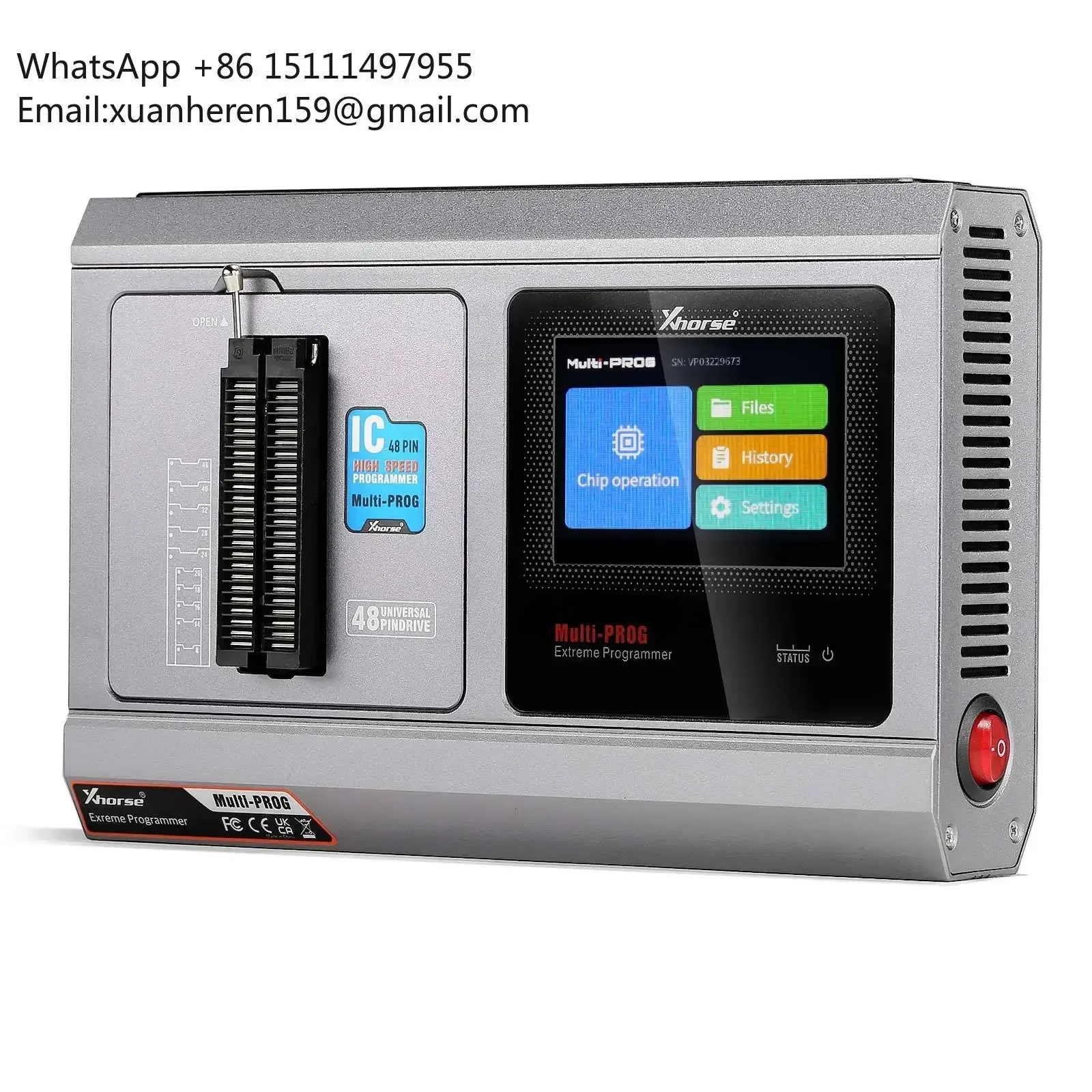 Xhorse Multi-Prog Programmer Pro-level ECU TCU Programmer with Free MQB48 License Update Version of VVDI Prog