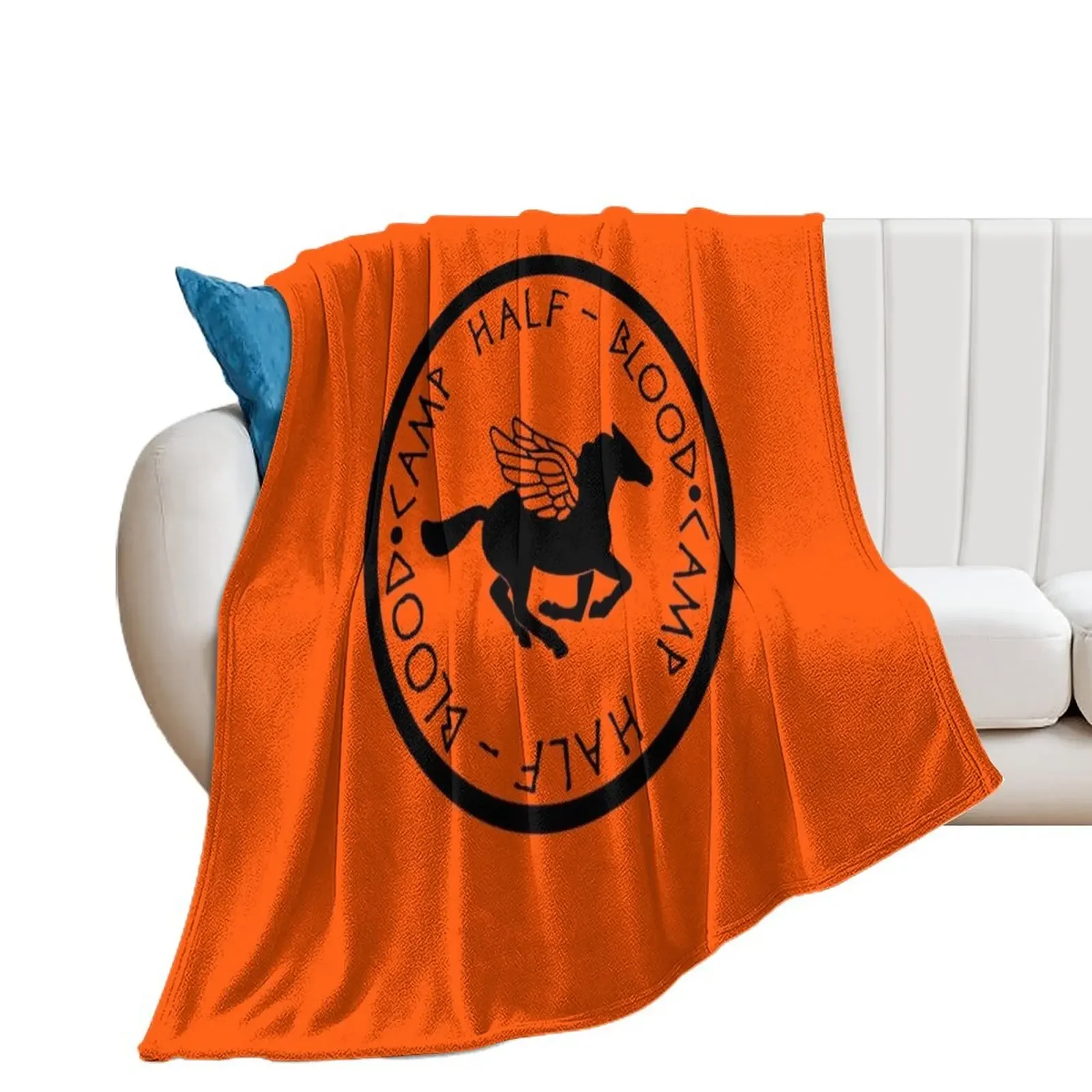 

Camp Half Blood - Cool Gift For Mom, Dad and Siblings Throw Blanket Bed Fashionable heavy to sleep Blankets