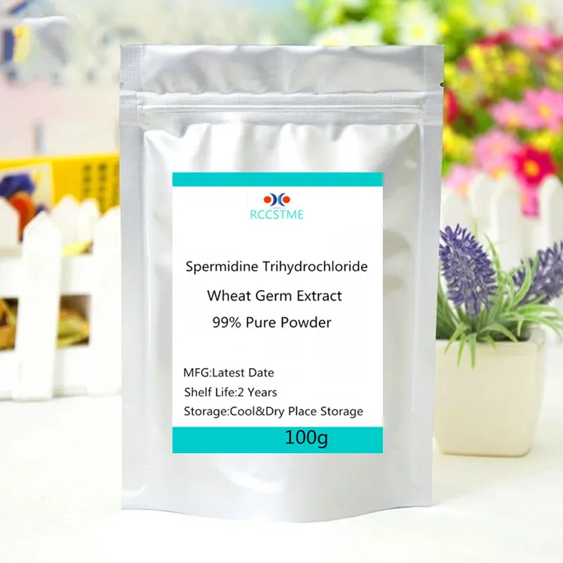 Factory Supply 50g-1000g Anti-aging Spermidine trihydrochloridethe skin & Skin Whitening