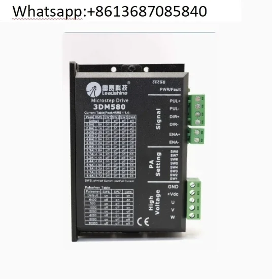 Leadshine Stepper Motor Driver 3DM580S 3ND583 3ND580 Match with 57 86 Series Motor