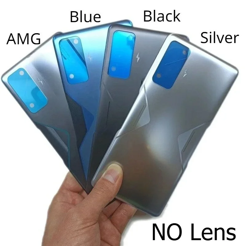 For Redmi K50 Gaming Edition / POCO F4 GT Rear Glass Housing Battery Back Cover Rear Door with Camera Lens + Sticker  Replace