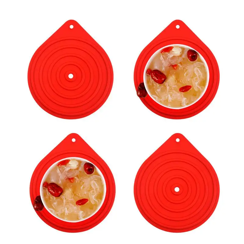 

Trivets For Hot Pots And Pans Versatile Silicone Coasters Silicone Dish Mat Heat-Resistant Hot Plate Mat Pots Pans Holder For