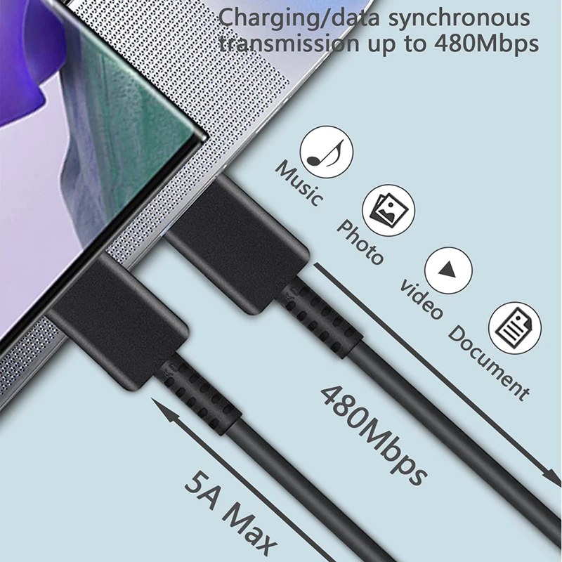 Type C to Type C 20W PD Fast Charging Cable for Phone 15 16 Huawei Xiaomi Samsung Type C Weaving Cable Accessories Data Line - view 5