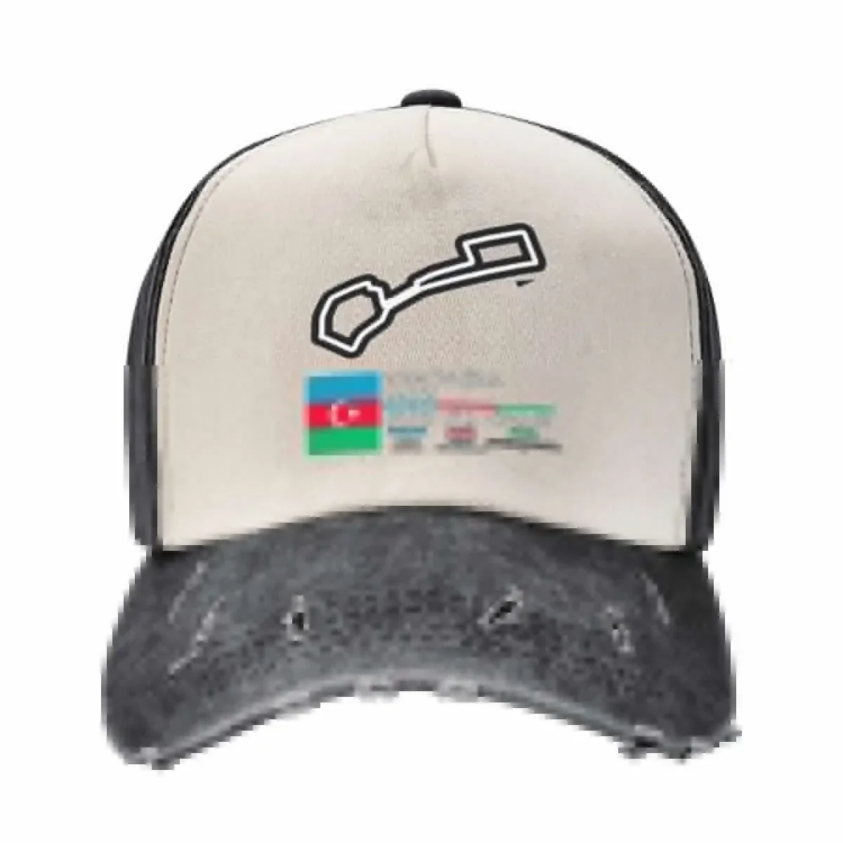 Baku City   Records Baseball Cap Ball Cap Beach For Girls Men's