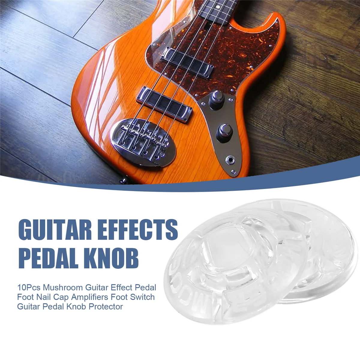 AT77 MOOER 10 шт. грибная педаль эффектов для гитары, колпачок для ногтей, усилители, ножной переключатель, защита ручки гитарной педали