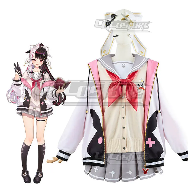 Virtual Liver VTuber Yorumi Rena Costume Anime  Dresses Christmas Halloween Freeshipping CG1438ZS