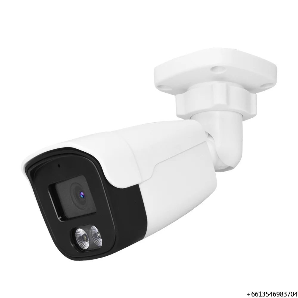 5MP PoE IP Network Home Security Camera Full Color Wired Outdoor Indoor CCTV Bullet Camera Hik DH TVT Compatible