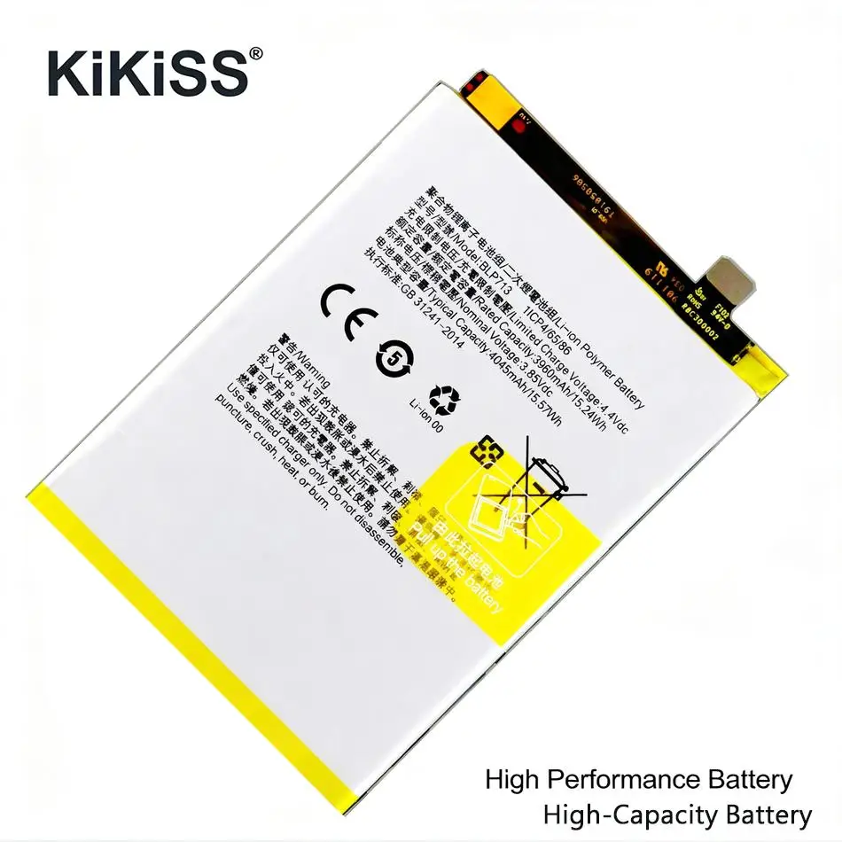 

Экологичная батарея для мобильного телефона Oppo Realme 3 Pro C3 X Youth Version RMX1901 4045 мАч BLP713