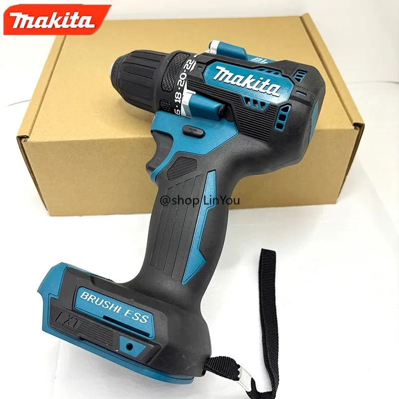 

100% Makita Origina DDF487 Cordless Driver Drill Brushless Electric Impact Screwdriver 18V Rechargeable Power Tool