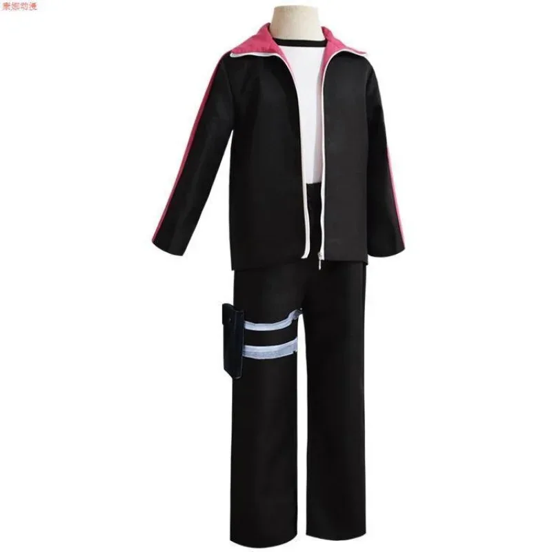 ملابس النينجا بوروتو اوزوماكي بوروتوكوسبيلي للبالغين والأطفال ملابس أنيمي