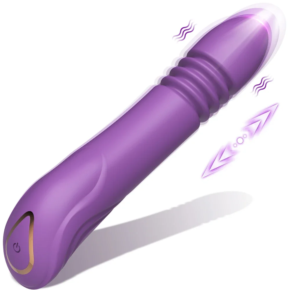 Powerful Telescopic Dildo Vibrator for Woman Clitoris G Spot Stimulation Massager Vagina Masturbator Female Sex Toys for Adults