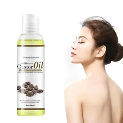Pure Natural Castor Bean Essential Oil Lymphatic Oil SPA Suitable for Body Relaxing Massage Oil Smoothing Skin Care