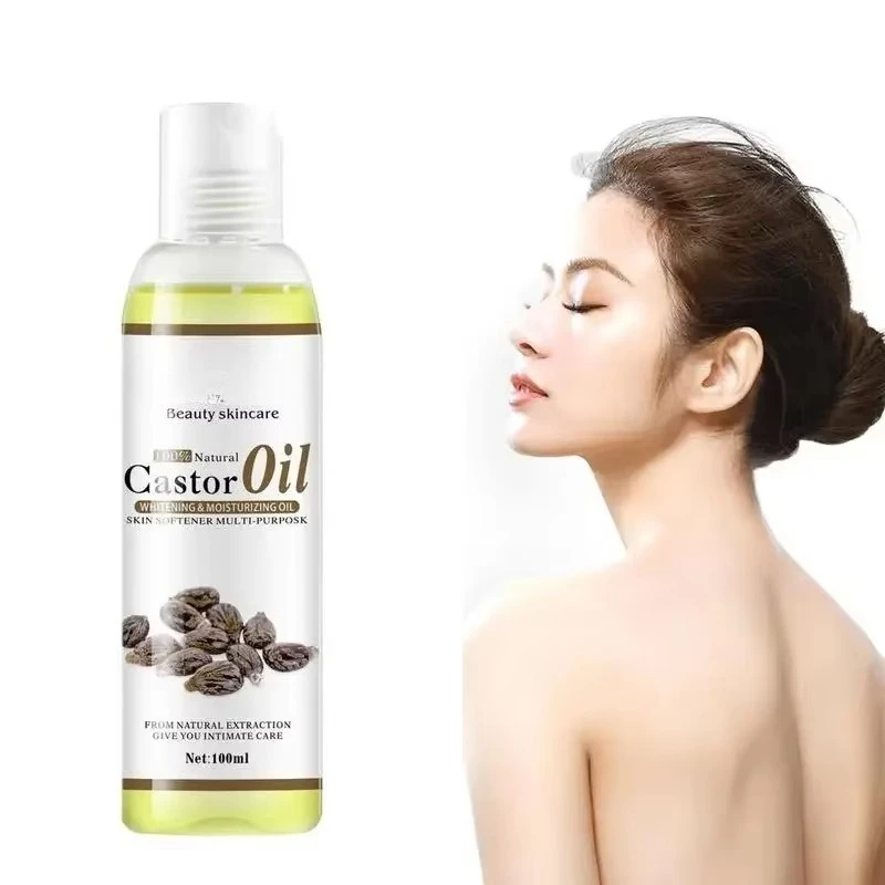 Pure Natural Castor Bean Essential Oil Lymphatic Oil SPA Suitable for Body Relaxing Massage Oil Smoothing Skin Care