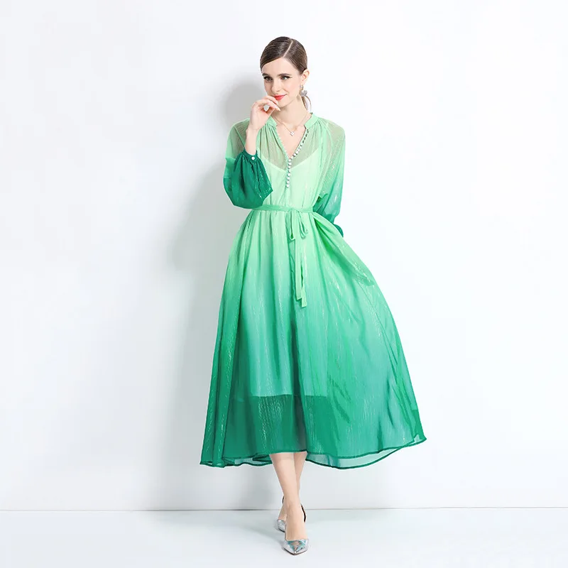 ชุดเซ็ตสองชิ้นผ้าลินินเนื้อผ้าฝ้ายเนื้อหลวม สีสันสดใส สำหรับผู้หญิง สไตล์ลำลอง เหมาะสำหรับฤดูร้อน