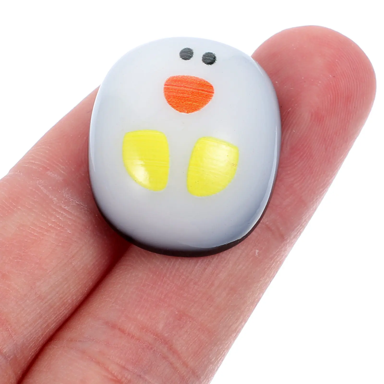 1Set Glass Hug Desktop Ornament Creative Home Decoration Glass Penguin Adornment Tabletop Scene Layout Greeting