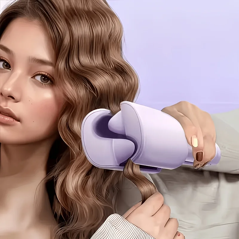 Professional Hair Salon Curling Iron.32mm Wave Curling Iron, Designed for Hair Enthusiasts and Stylists To Easily Create