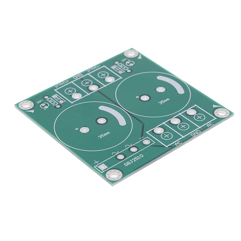 25A Single AC-DC High Power Audio Amplifier Single Bridge Rectifier Filter PCB Supply Power Board DIY