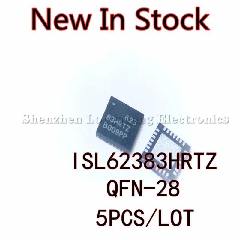 5PCS/LOT  ISL62383HRTZ ISL62383 62383HRTZ QFN-28 SMD New In Stock