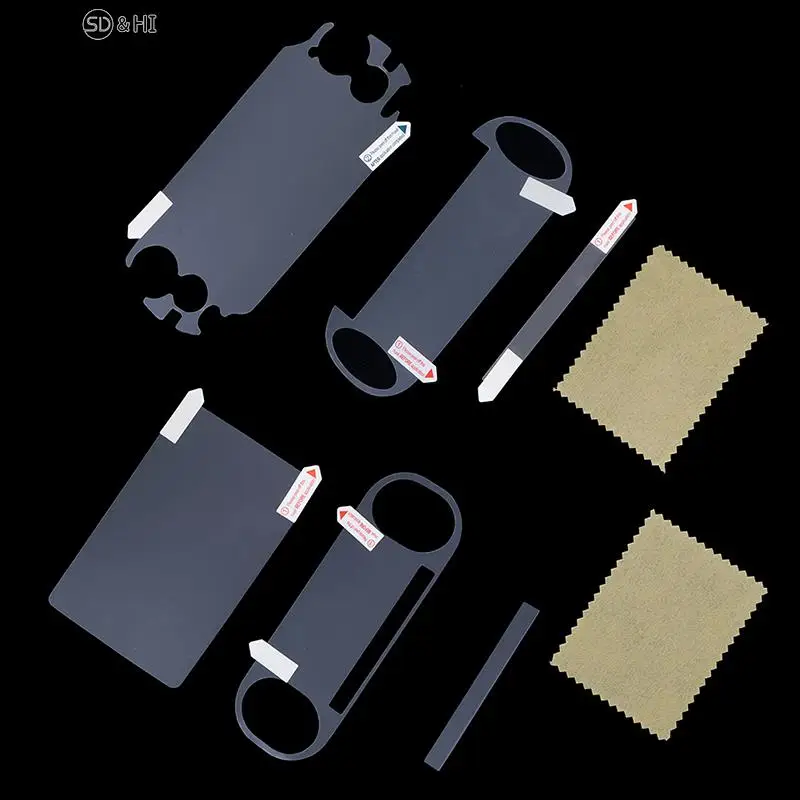 Front and Back Screen Protector Film for PS Vita PSV1000/2000 Transparent