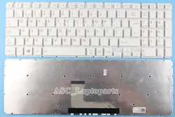 New PT Portuguese Teclado Keyboard For Toshiba Satellite L50-B L50D-B L50T-B Laptop White Without Frame