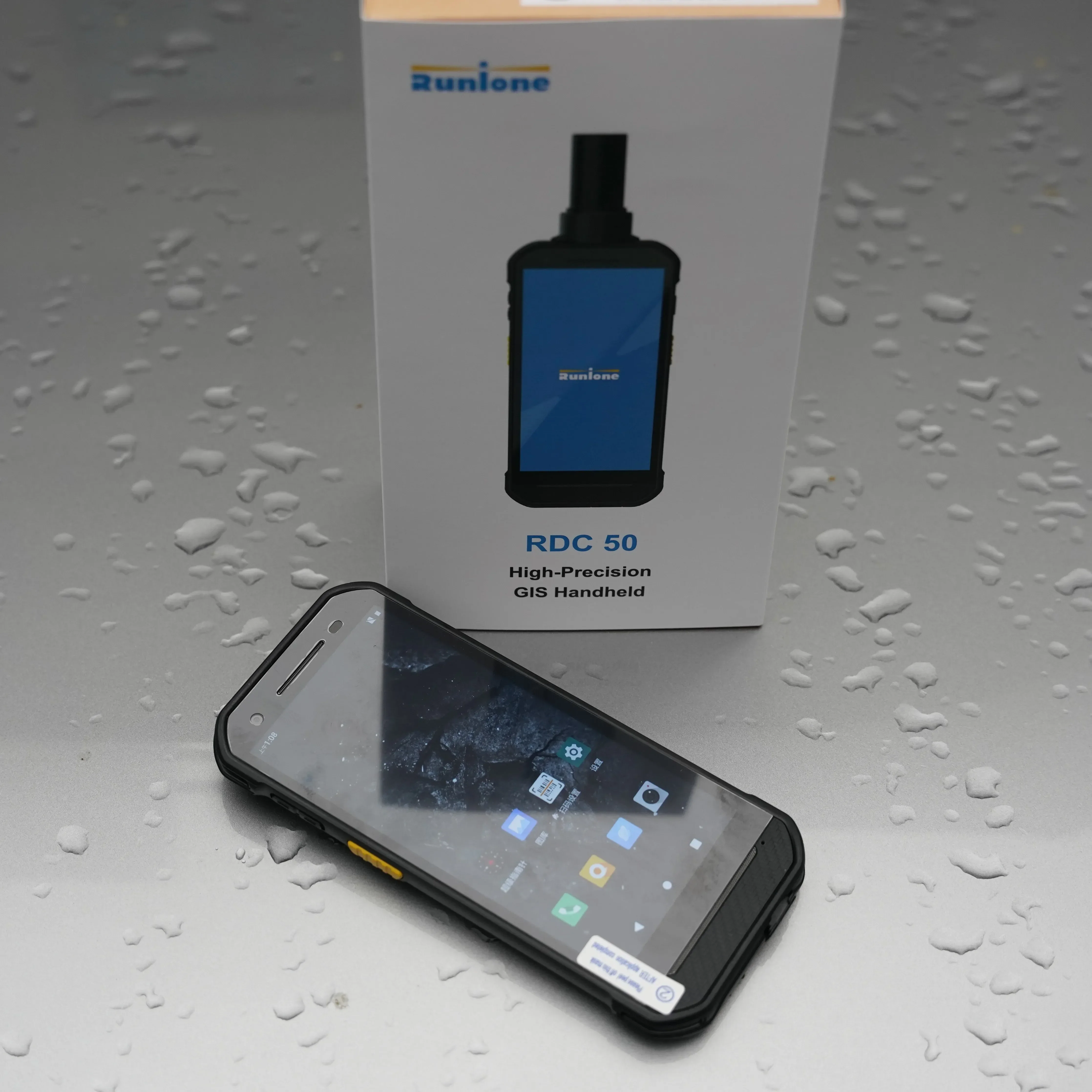 RDC50 رائجة البيع 5.7 بوصة تحديد المواقع عالية الدقة 4 جيجابايت + 64 جيجابايت جيز متينة يده المساعد الشخصي الرقمي اللوحي rtk لجمع البيانات
