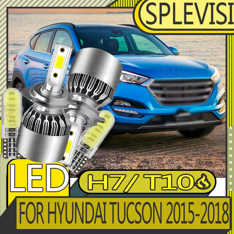 

Easy Installation Long-Term Use Stable Lighting Waterproof Dust-Proof H7 LED Headlight For Hyundai Tucson 2015 2016 2017 2018