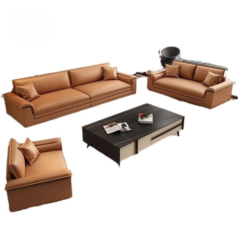 

Coffee table combination Italian office reception negotiation sofa, meeting guests business sales office Hotel modern and simple