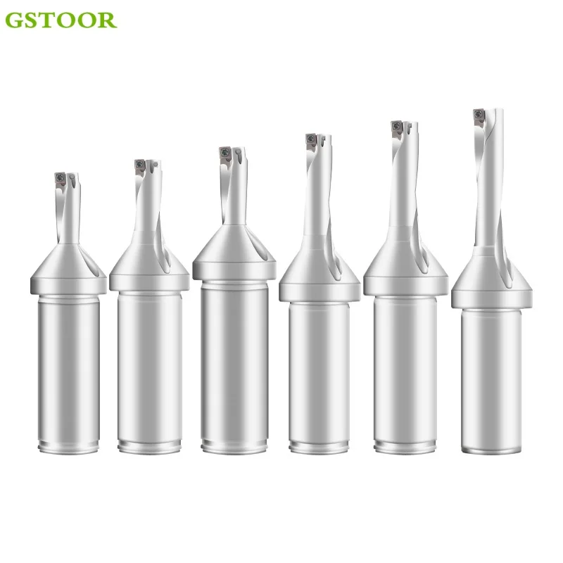 SO سلسلة U-الحفر العنيف C20-2D8-SO03 فتحة صغيرة U-الحفر SOMT SOMG شفرة كربيد مخرطة CNC الحفر السريع المياه النفاثة الحفر