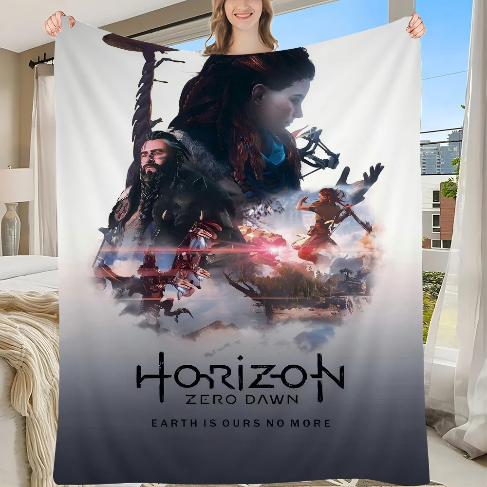 H-Horizon Zero Dawn Game Anime Tapestry Hanging Tarot Hippie Wall Rugs Dorm Home Decor