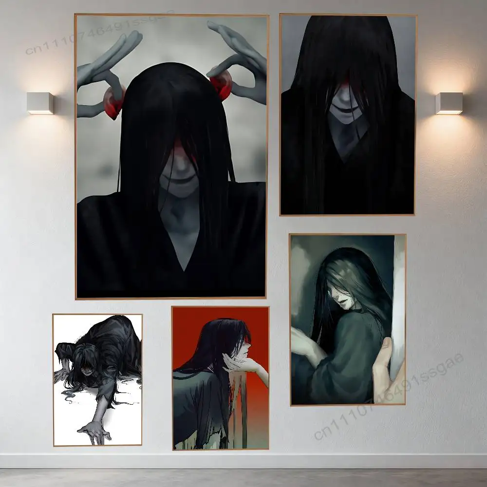 H-Homicipher Mr C-Crawling Retro Fashion Pictorial Poster Sticky Poster Paper Sticker DIY Room Bar Cafe Wall Decor Gift