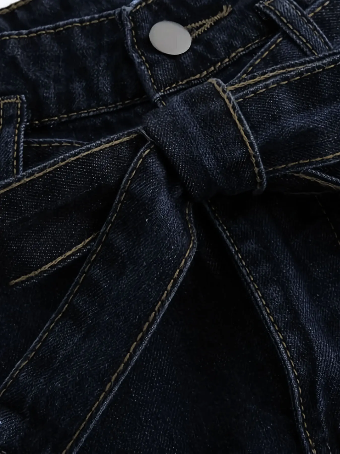 Women's Wide Leg Jeans Mid Waist Causal Straight Leg Business Cargo Pants