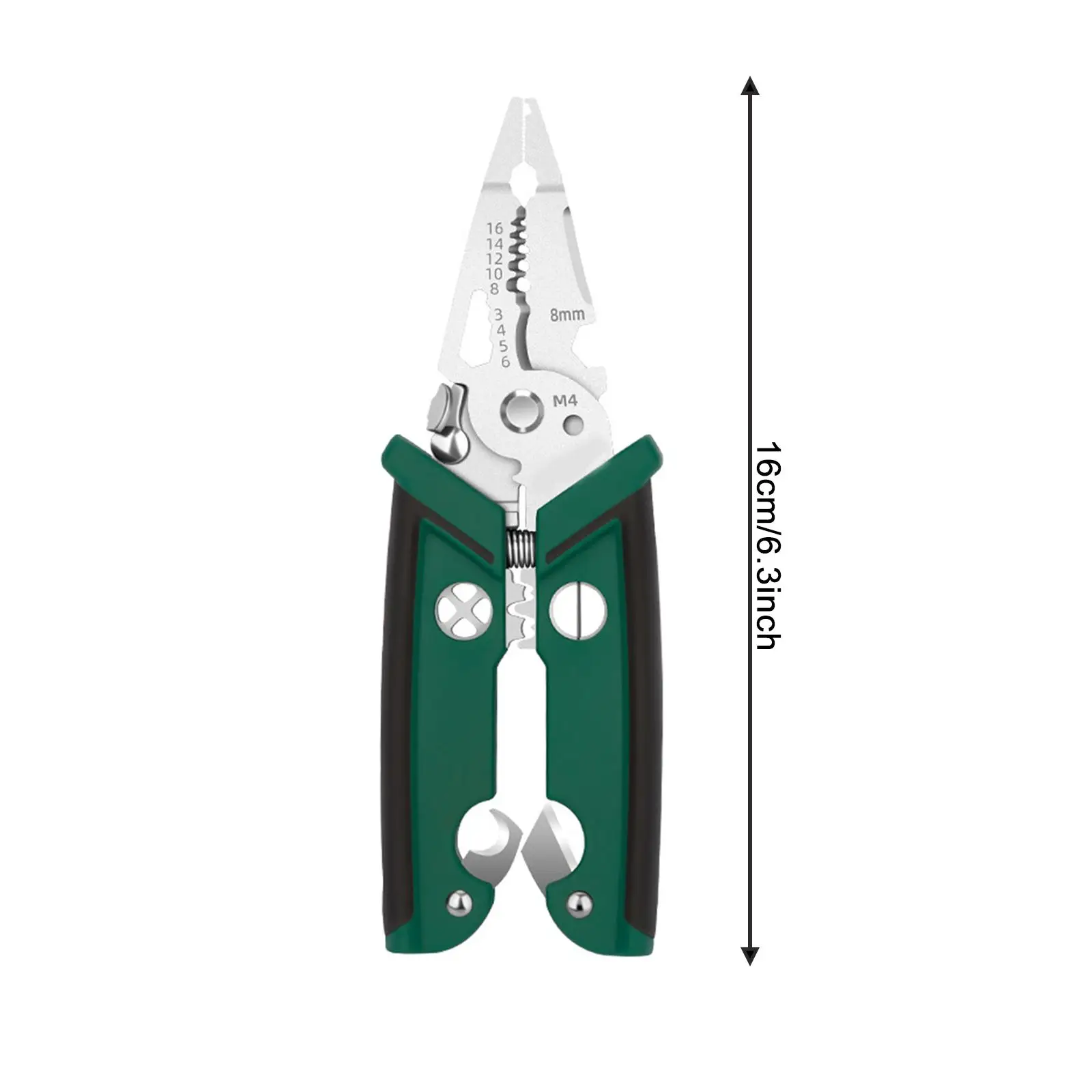 Alicates de Cable multifuncional, mantenimiento portátil, bobinado de tracción, terminales de prensado, crimpadora de cables de rotura