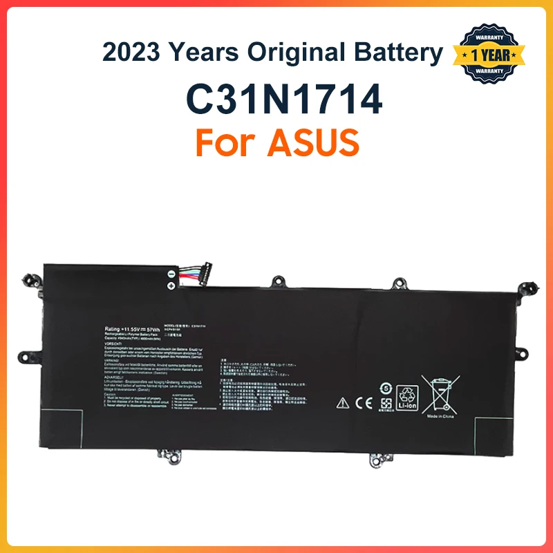 

C31N1714 Battery for ASUS ZenBook Flip 14 UX461UA UX461UN UX461FA UX461FN 2-in-1 UX461UA-E1072T E1022T E1091T C31PQCH