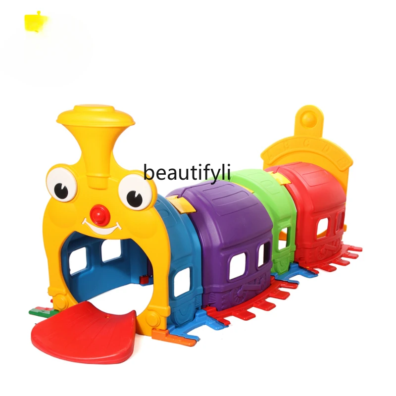 

Drilling Toys Kindergarten Outdoor Caterpillar Drilling Indoor Time Crawling Tunnel