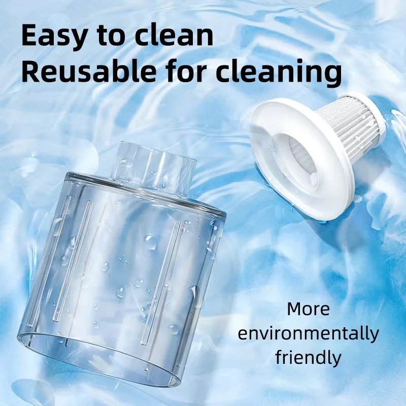 Wireless Handheld Vacuum Cleaner Cordless Chargeable 50000Pa Auto Vacuum For Home Car Pet Mini Dust Collector