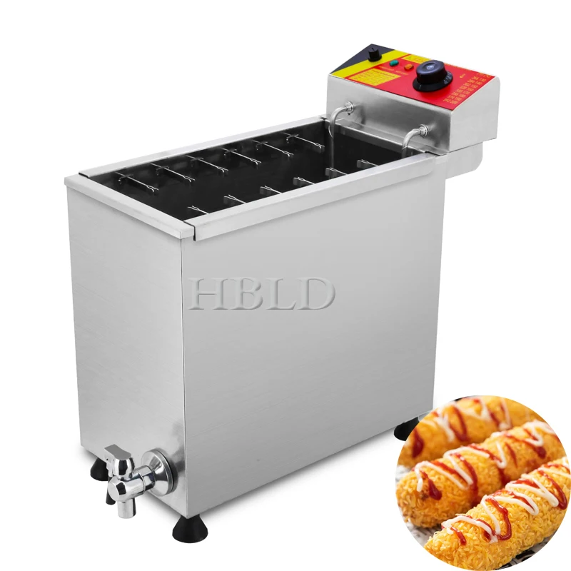 Electric Multifunctional Fryer, Multifunctional Cheese Hot Dog Stick Fryer