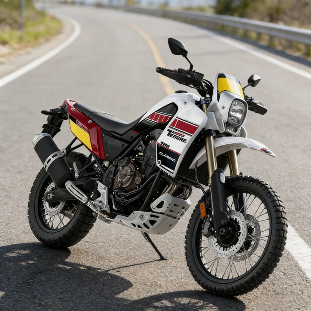 For YAMAHA TENERE 700 Rally 2024 Decorative Sticker Set of Decal Protection Fit TENERE 700  Classic 2019-2024 Sticker Decal