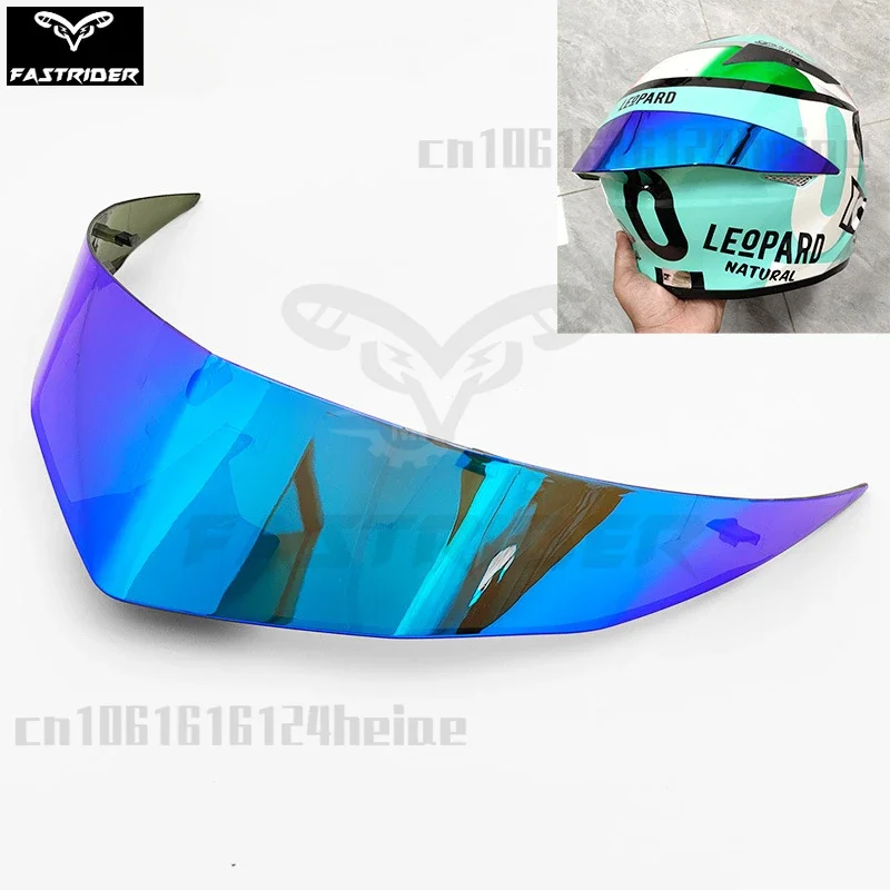 Suitable for KYT TT TTC Helmet Tail Fin Spoiler Full Helmet Modification Large Tail Multi Color Optional