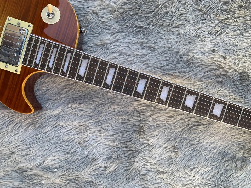 New Arrival Custom Shop Jimmy Page Number Two VOS Electric Guitar Standard LP guitar Rosewood guitar